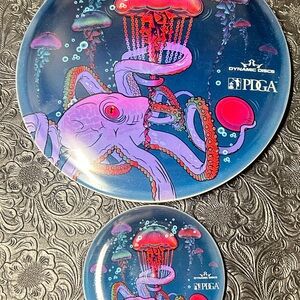 Dynamic Discs EMac Truth w Octopus and Jellyfish Dyemax Disc's for PDGA